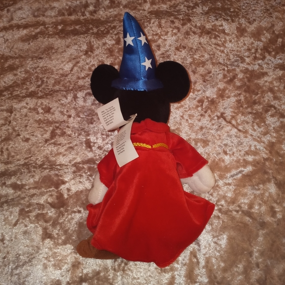 NWT VINTAGE Sorcerer Mickey Disney World Stuffed Animal - Picture 8 of 8